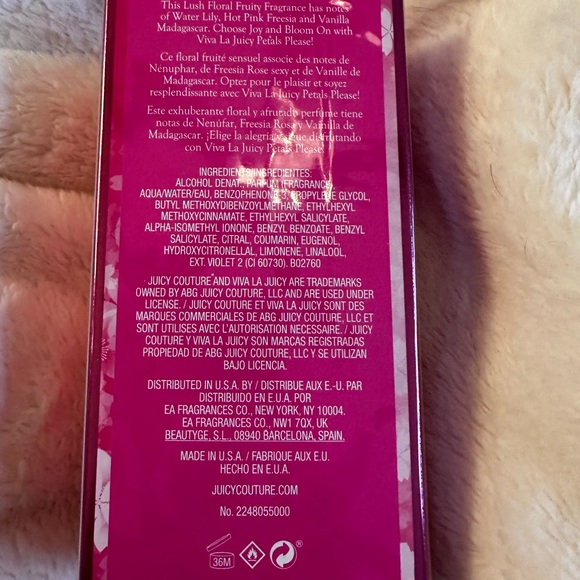 Juicy Couture Viva La Juicy Petals Please Eau de Parfum - New Sealed - Picture 4 of 6